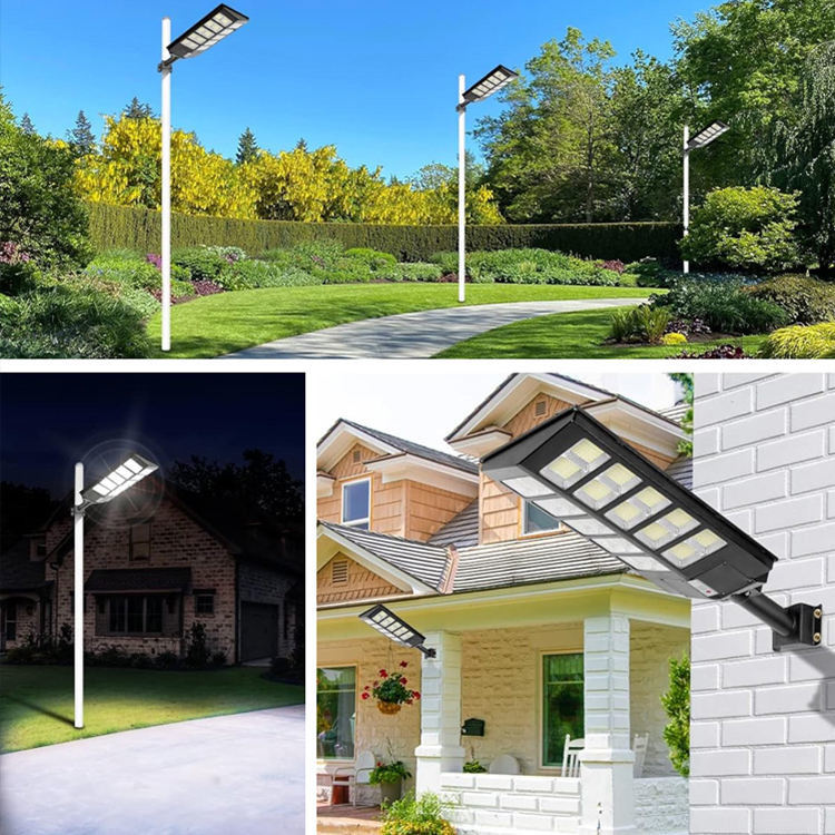 4200LM Integrated Solar Street Light All In One 100W IP65 Outdoor Solar LED Street Light
