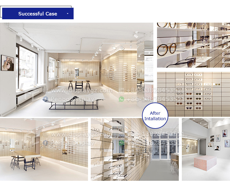 Monomer Design Optical Shop Furniture Design 16mm Thick MDF