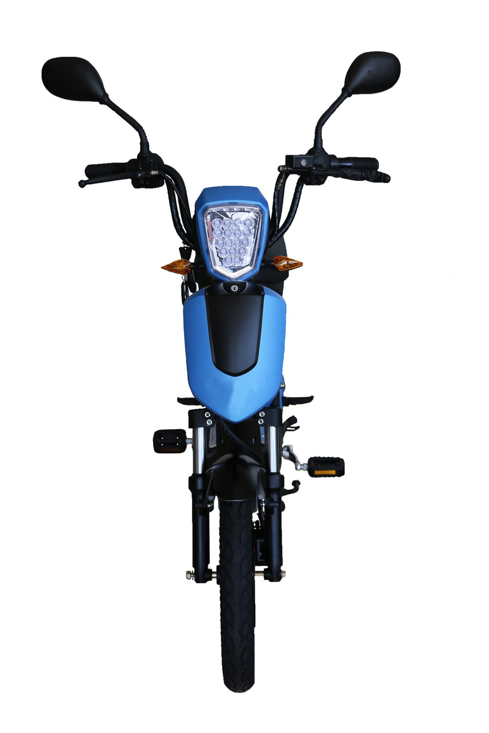 48V 250W / 500W 18 Inch Pedal Assist Electric Scooter EEC / COC Electric Moped Style Bike
