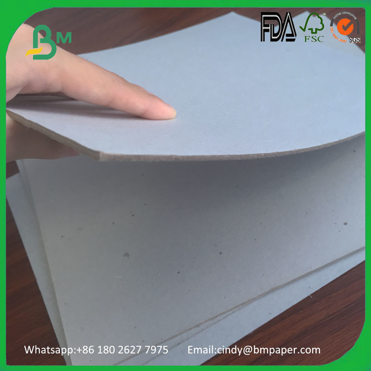 2017 Hot Sale 70*100cm 61*86cm Double Side Grey Back PaperBoard Sheet