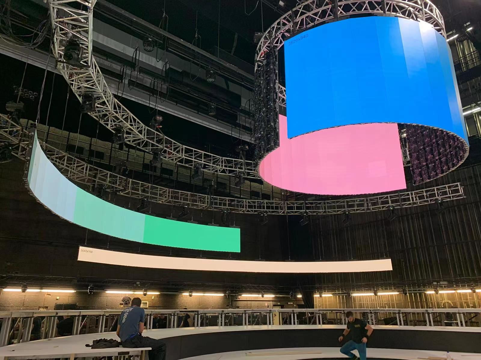 500x500mm Rental Led Display Indoor Outdoor P2.97