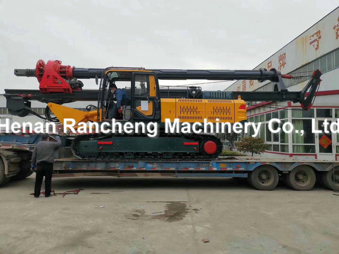 Crawler Mounted Rotary Drilling Equipment 190KW Engine Power 60m Piling Depth