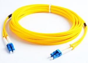  2 Core Single Mode Fiber Optic Cable 3M G652D 9 / 125um Fiber Jumper Cables Manufactures