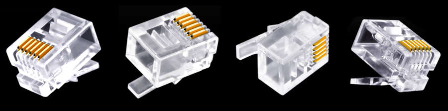 Physical photoCat3 6P6C  RJ11 connector