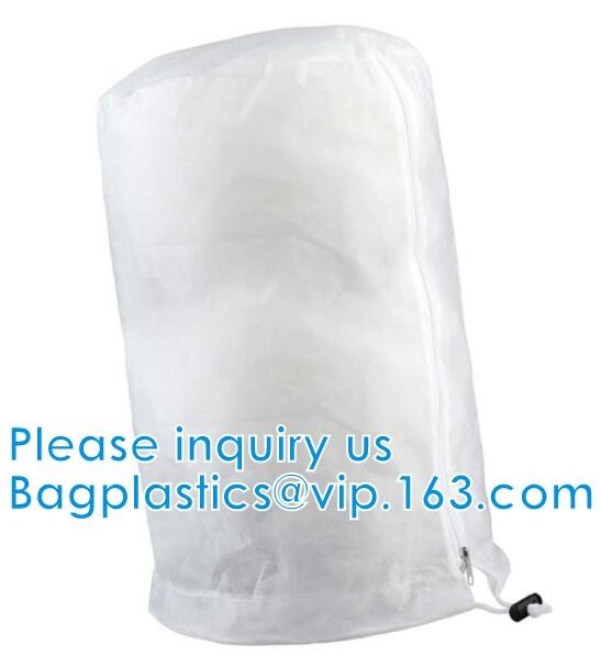 Heavy Winter Protection Plant Cover Winter Cover Anti-frost Zipper And Drawstring Cold Protection Non-woven Plant Antifr