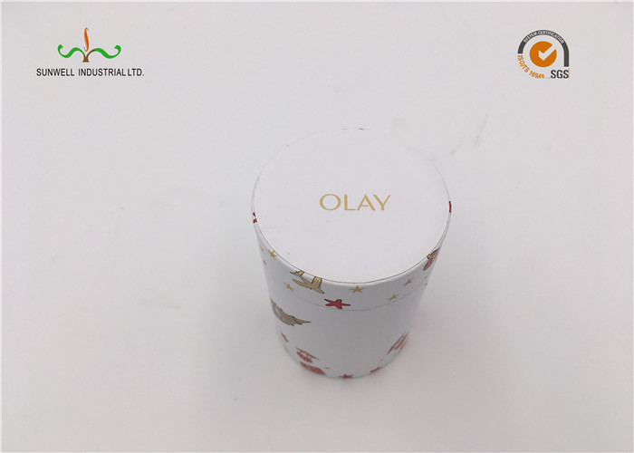 Recycleable Eco Friendly Cardboard Wrapping Paper Tubes For Cosmetic Packaging