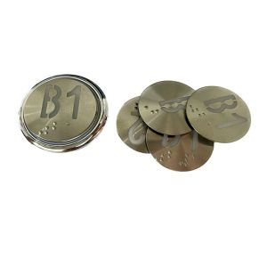 Customized Clear and Easy to Read Elevator Button Faceplate with Standardization