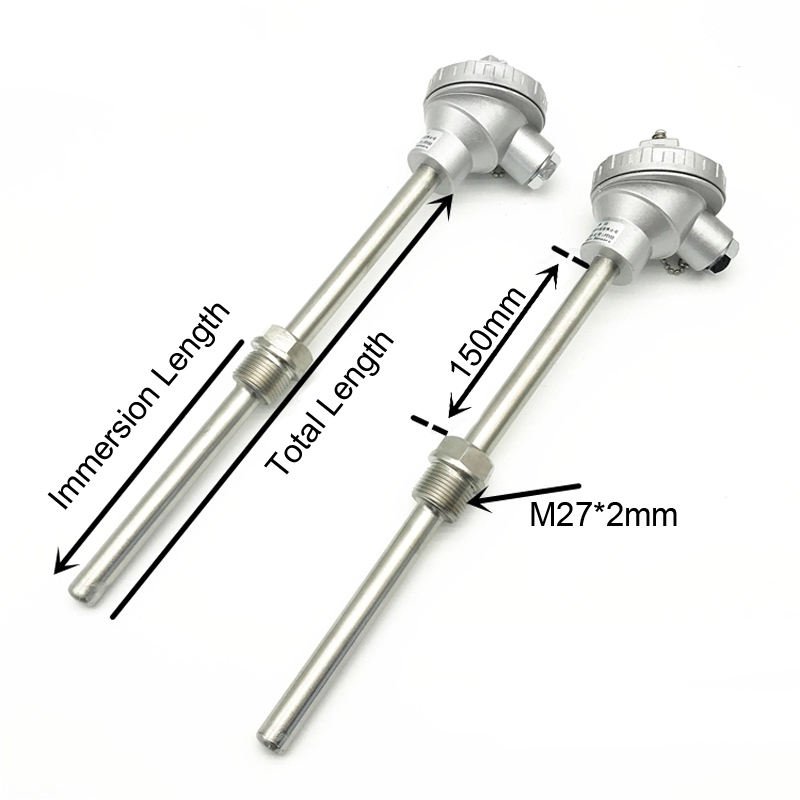 High Precision Digital Display Industrial Thermometer for Measuring Range 0-1300 C