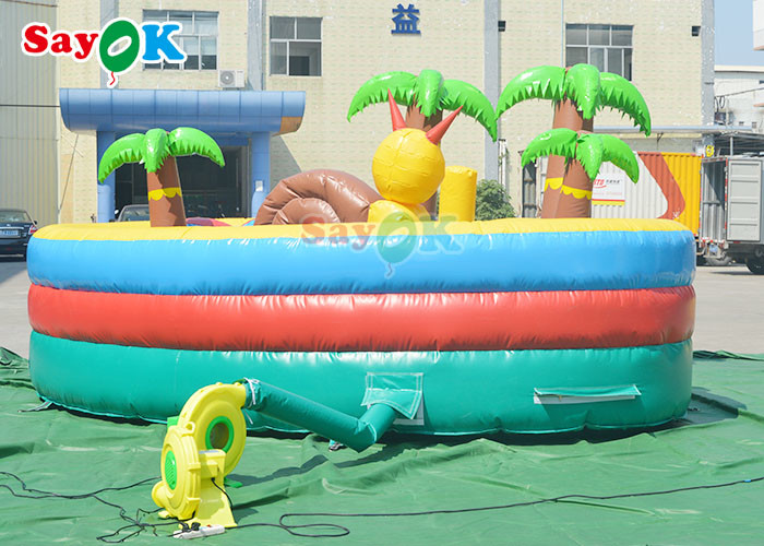 Giant Inflatable Bouncing Castle Commercial Inflatable Bounce Playground Anti Ruptured