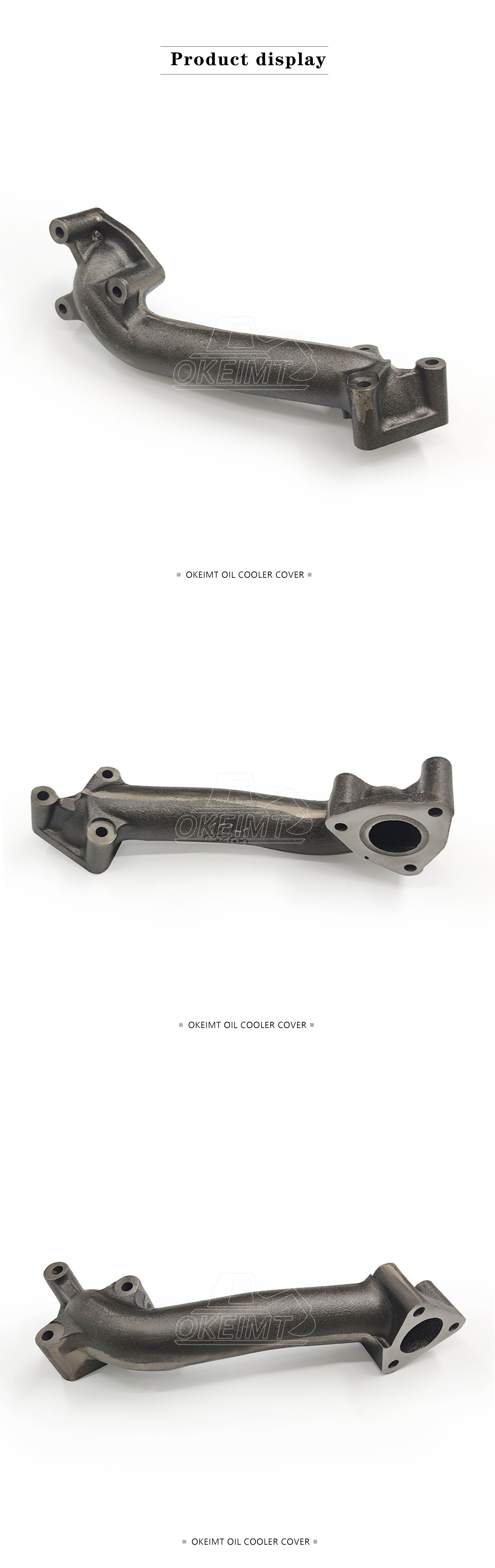 EGR 1161811211 For Hitachi 6HK1 ZX330-3 SH350-5 CX360B EGR Connecting Pipe