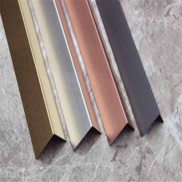 Polished Finishes Silver Stainless Steel Tile Trim 201 304 316 Wall Frame
