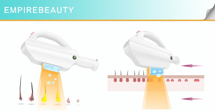 Portable SHR E-light Hair Removal Skin Rejuvenation
