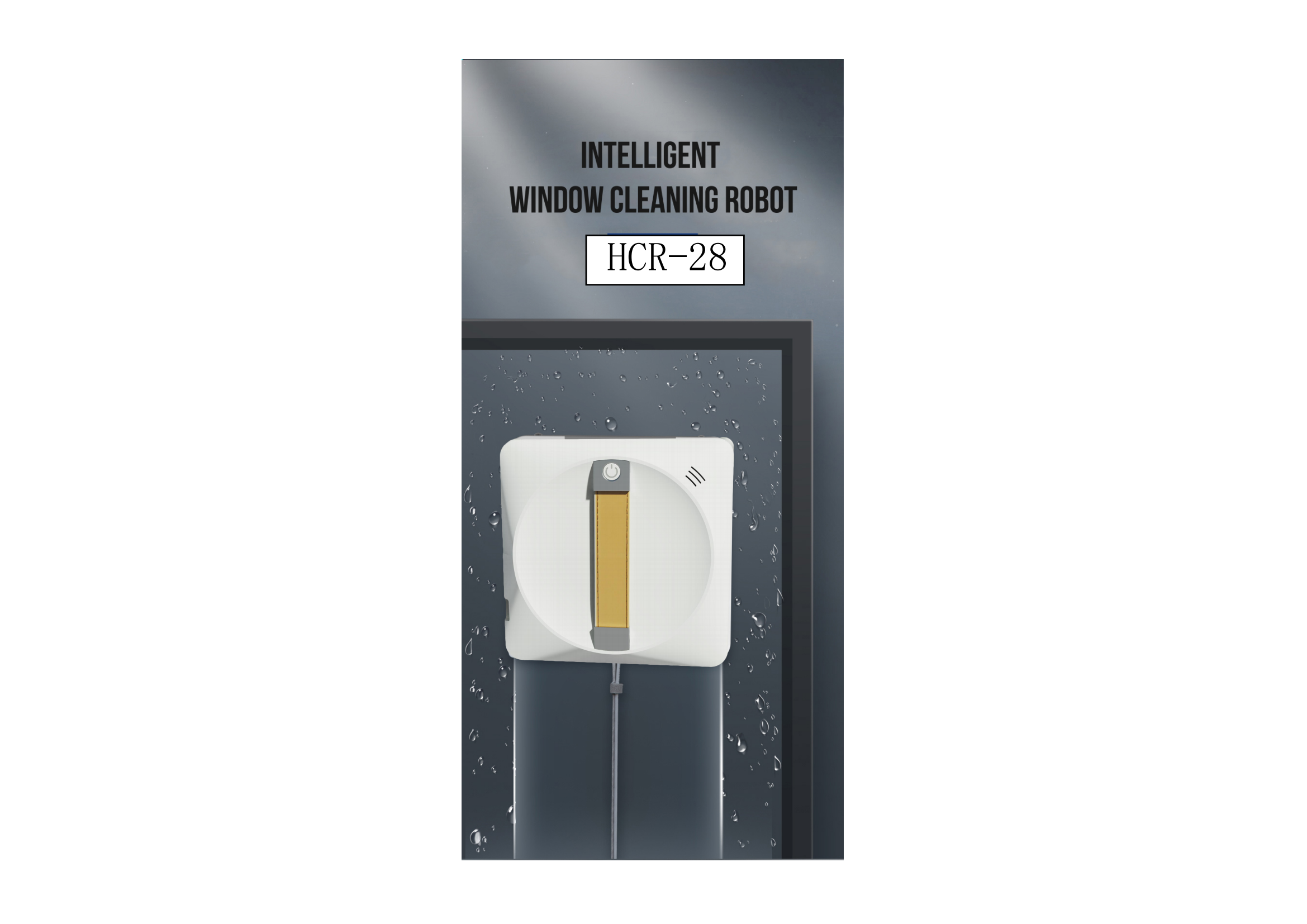 Xiaomi Mijia Hutt Window Cleaner Robot 72W Power and Remote Control for Quick Cleaning