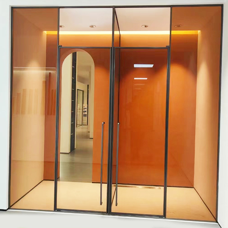 Stainless Frame Shower Room Glass Door SUS304 Long Lasting Easy To Install