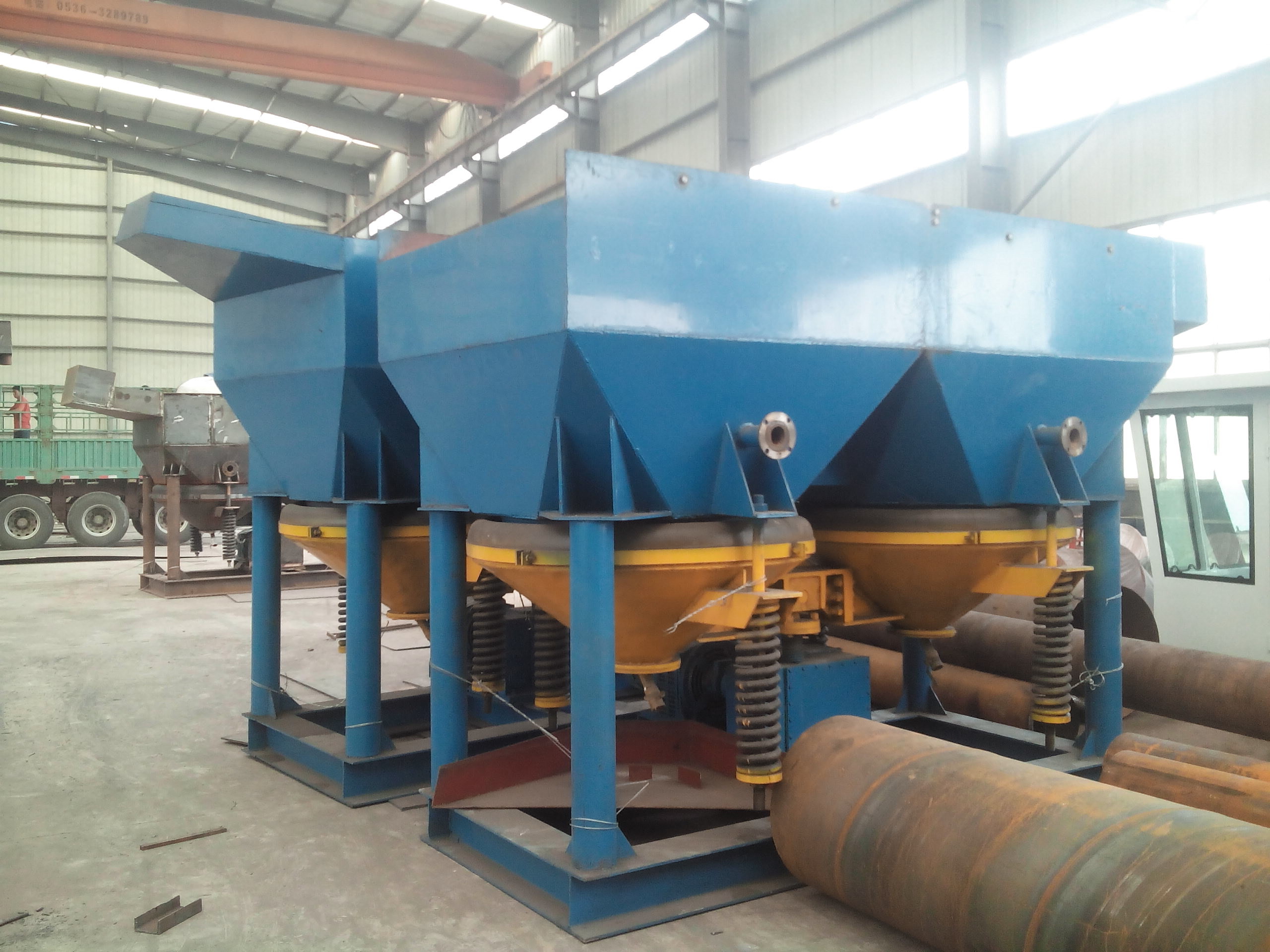 Mineral Gold Washing Trommel Screen With Water Pump