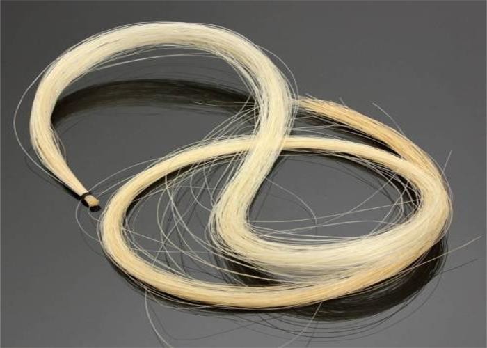 1pc White Hank 80cm Mongolian Violin/Viola/Cello Bow Hair Horsehair