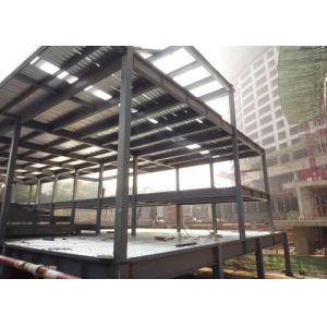China Prefabricated Light Steel Structure Construction Middle Grey With Alkyd Primer on sale