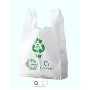  PBAT Biodegradable Reusable Shopping Bags Environmentally Friendly Manufactures