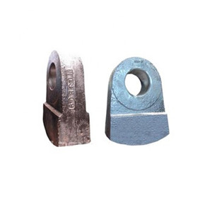 High Chromium Cast Manganese Steel Composite Hammer Head Crusher Wear Parts