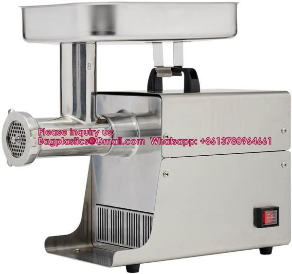Food Processors, Meat Grinder Electric, Stainless Steel, Heavy Duty With Blades