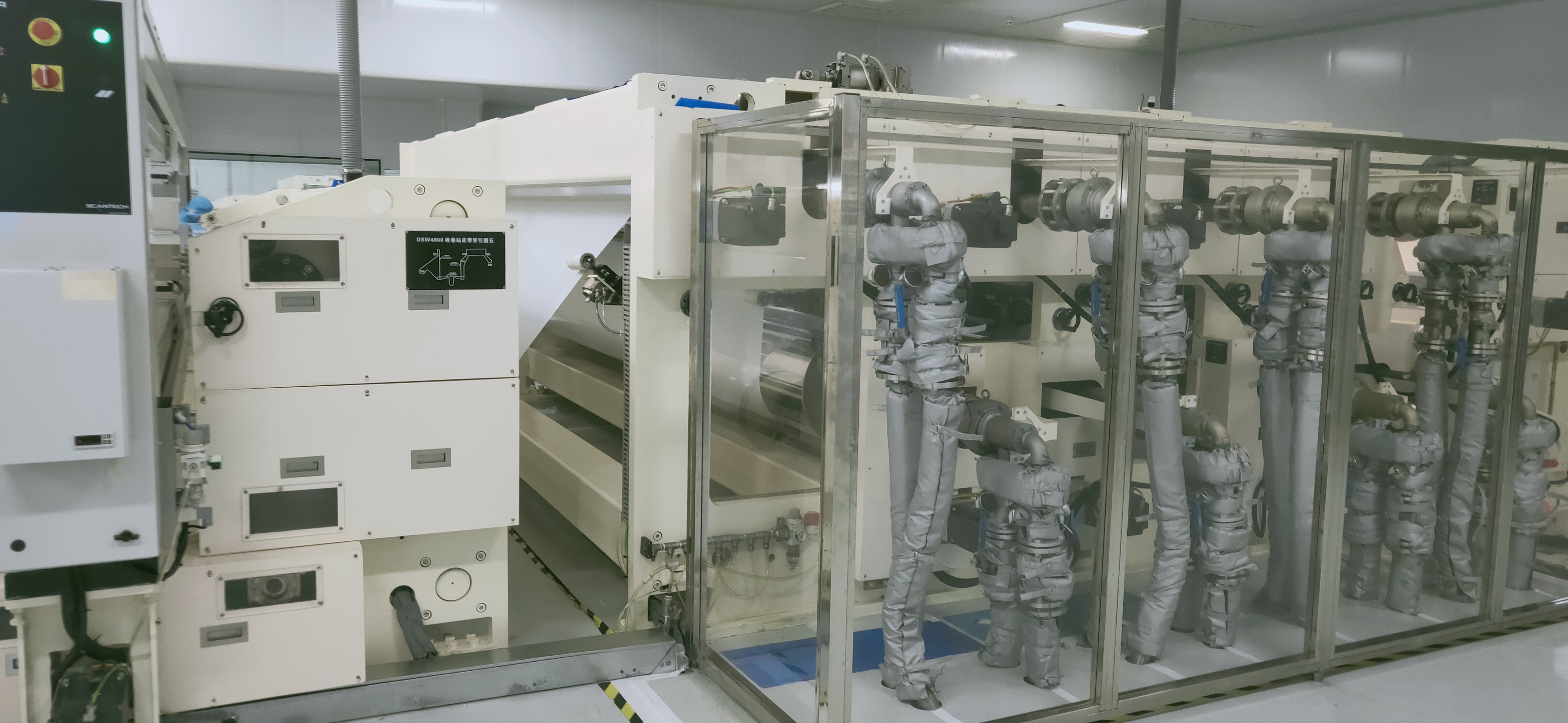 Auto Roll Shifting OPP 50 Micron Film Rewinder Machine