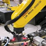 Automatic Industrial 6 Axis Robot FANUC LR Mate 200iD/7WP Assembly Handling