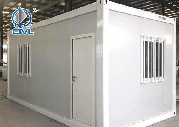 Contemporary Prefab Container Homes Villa , Public Toilet Public Restroom