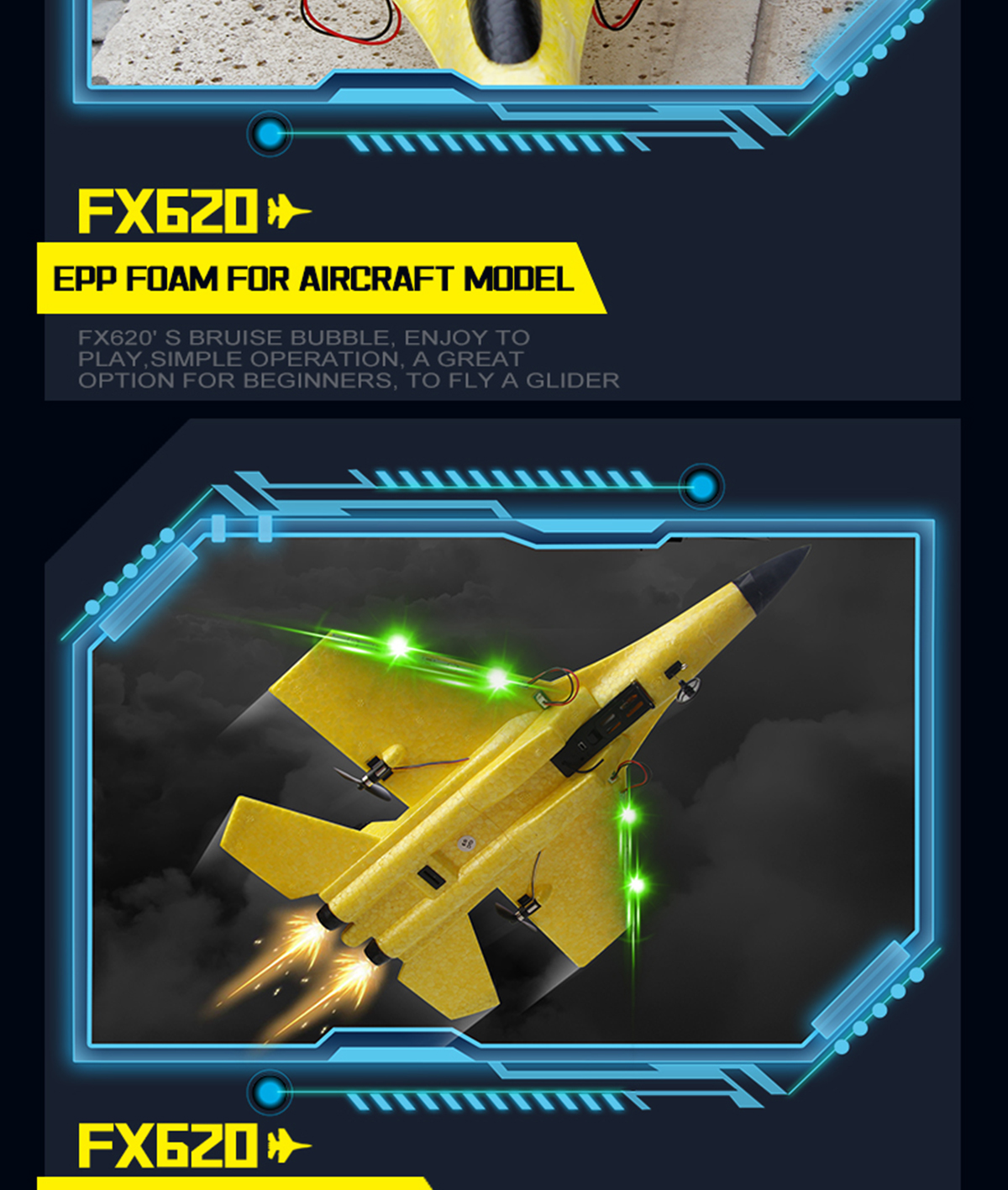 2 Modes Airplane Toy 2.4GHz Remote Control Combat Aircraft for Beginner Kids Easy to Fly and Fun Birthday Surprise