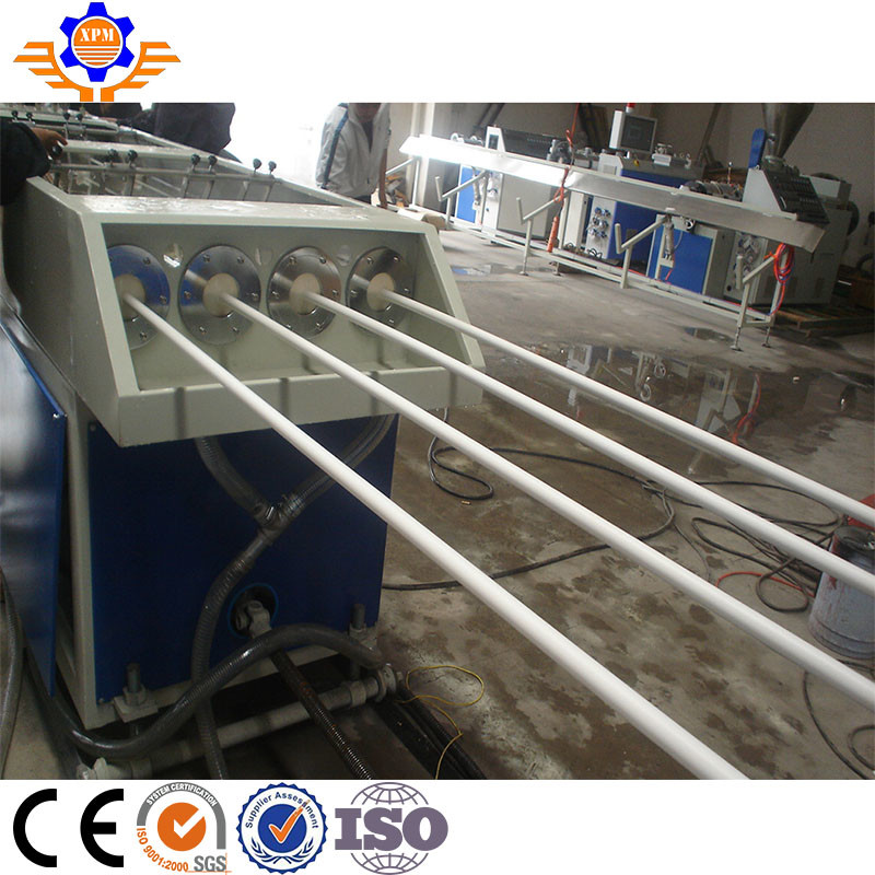 Four Tube PVC Pipe Extrusion Machine , Electrical Conduit Pipe Production Line
