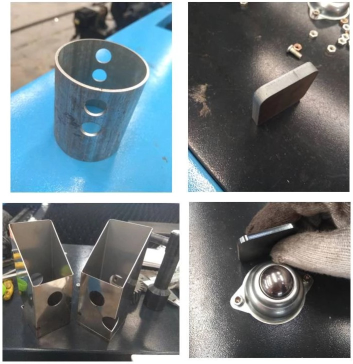 800W Fiber Laser Tube Cutting Machine High Precision With Fixed Working Table