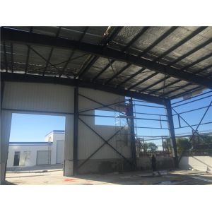 China Prefab Steel Structure Workshop for Milk Powder Processing Plant on sale