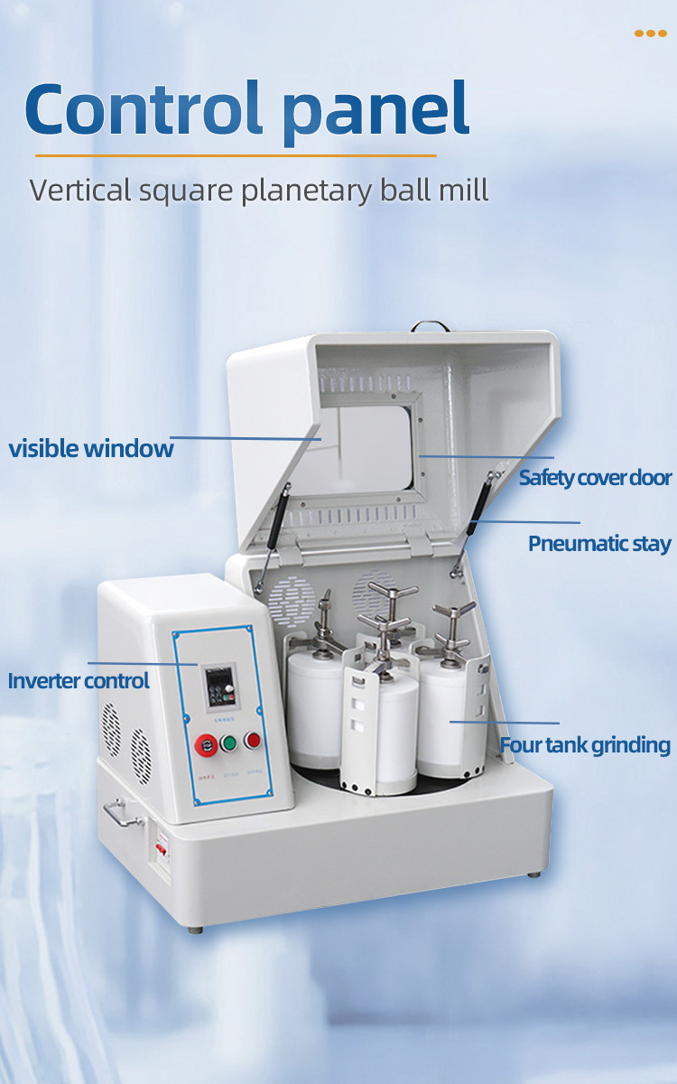 High Quality Small Laboratory Planetary Ball Mill