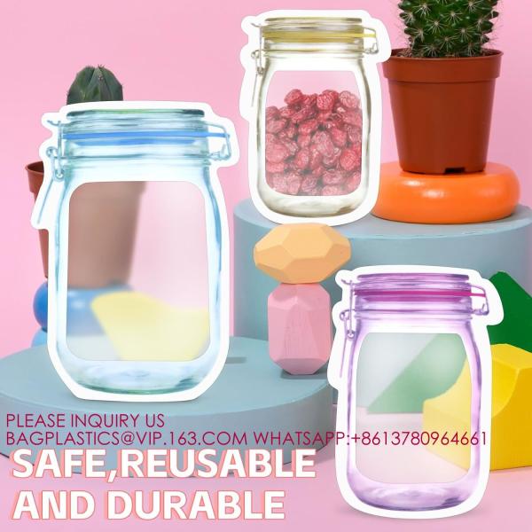 Snacks Sealed Storage Bags, Food Saver Bags Portable Christmas Cookies Nut