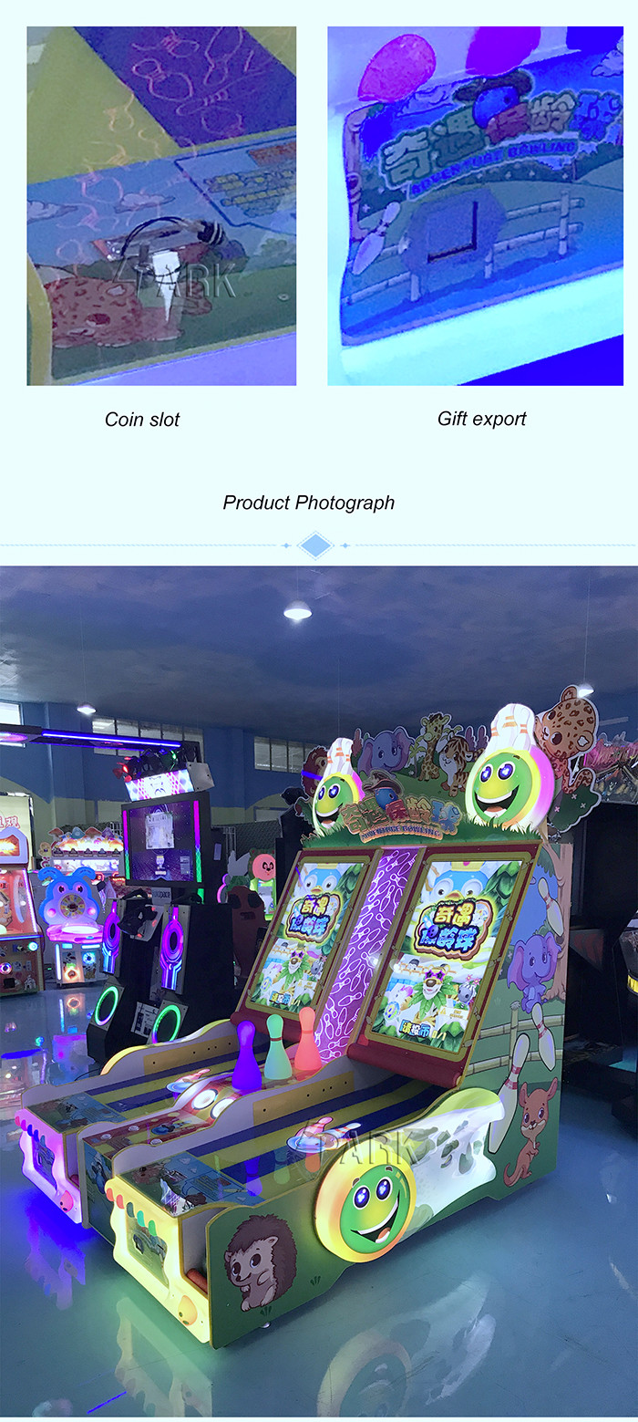Adventure Bowling Entertainment Sports Game 2 Player Video Arcade Machines