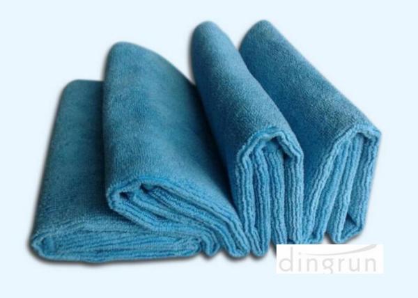 Compact Terry Custom Microfiber Towels , 100 Polyester Kitchen Dish Towel Quick