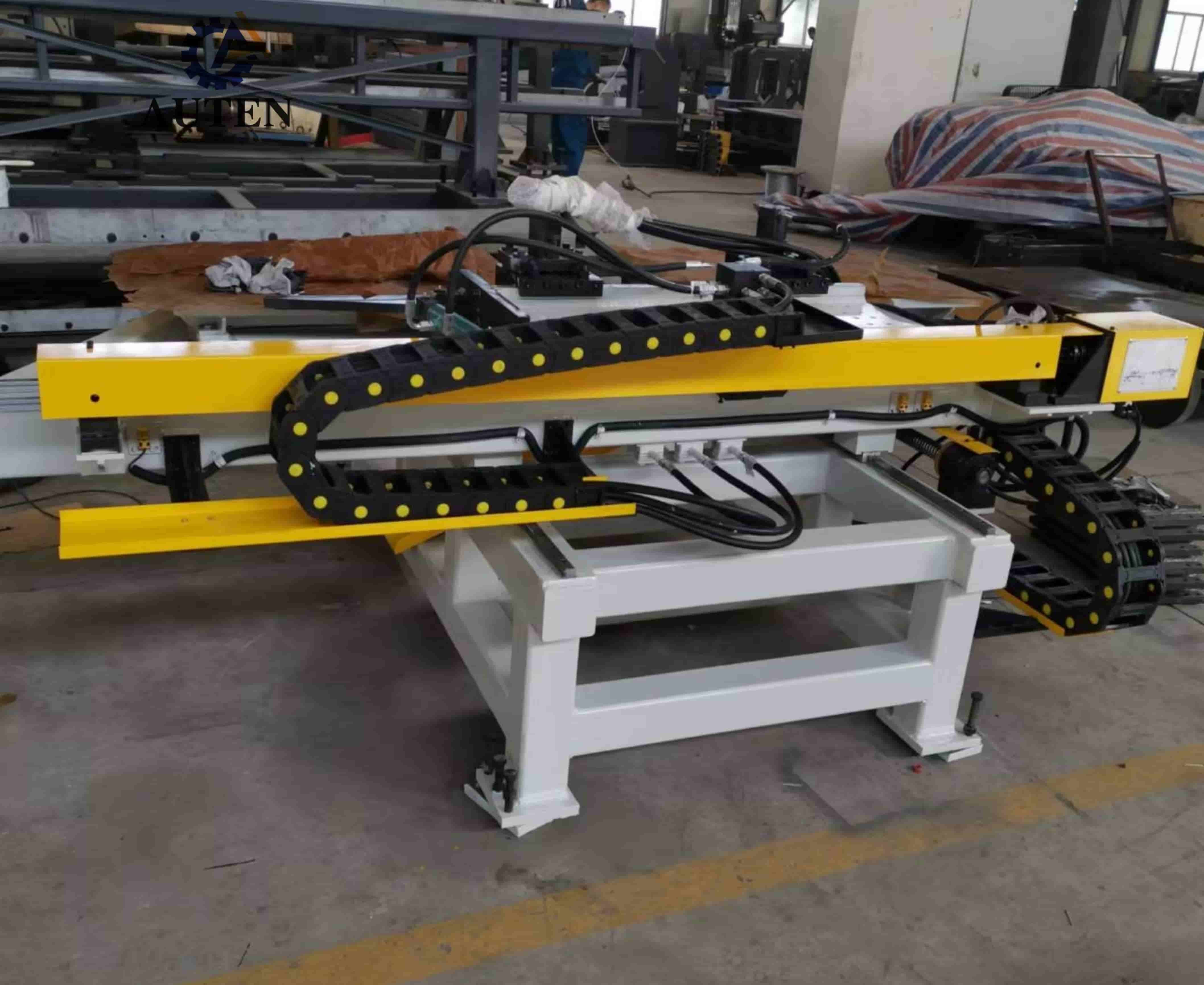 Model BNCZ100 CNC Plate Punching Marking Machine With Hydraulic Clamping System