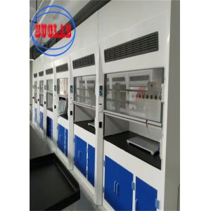 Durable Laboratory Fume Cupboard With PP Anti Corrosion Blower And Epoxy Resin