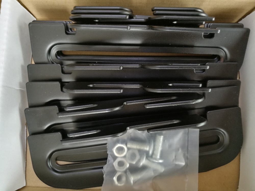 Bed Frame to Headboard or Footboard Attachment Kit 35 Down Hook Plates for Mirrors or Panels