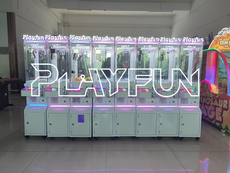 Playfun Platform Hot Coin Operated Claw Crane Machine Mini Claw Machine Claw Machine Plush Toys