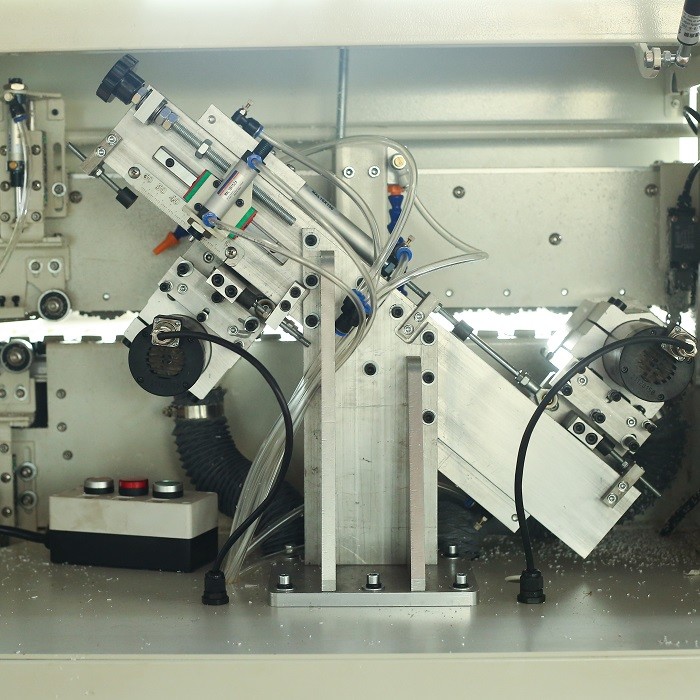 Bevel Straight Automatic Edge Banding Machine Cabinet Door Edge Bander OEM