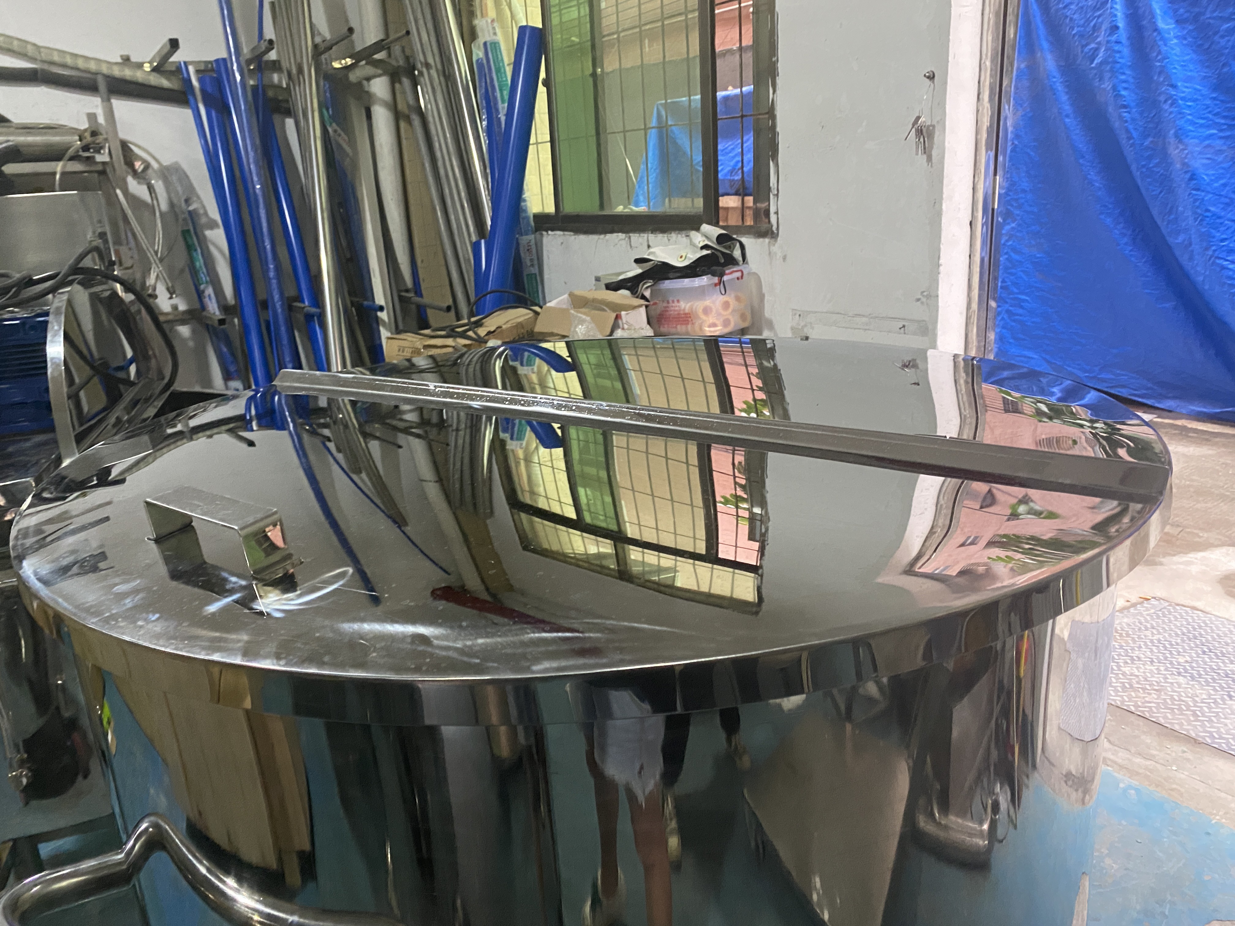 304 Stainless Steel Open Top Tank 100-20000L for Detergent Storage