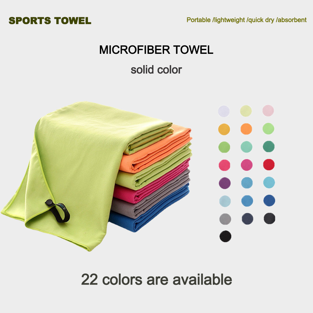Quick Dry Absorbent Microfiber Sports Towel Gym Towel Machine Washable
