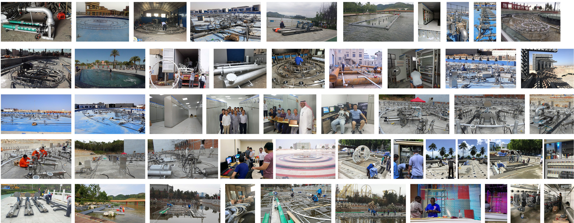 Video Show Water Movie Screen Musical Laser Water Screen Fountain
