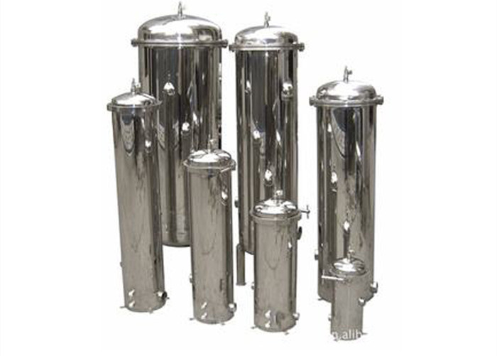 Size Customized Stainless Steel Cartridge Filter Housing CE Approved