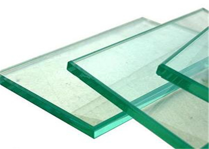 Clear Thick Float Glass , Toughened Float Glass With Good Optical Degree