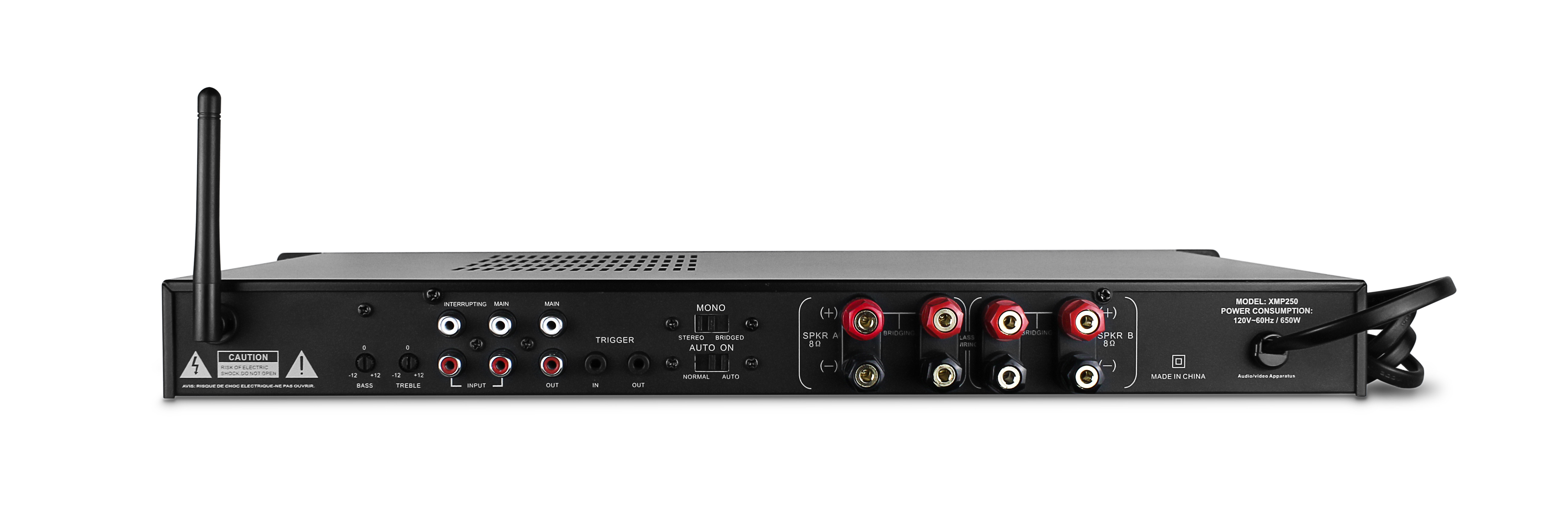 2 Channel Bluetooth Wireless Audio Amplifier 500W Digital Home Stereo Receiver System