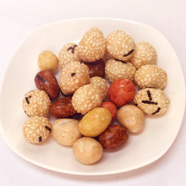FDA/BRC/Kosher/Halal Certified Colorful Roasted Peanuts NON-GMO Crispy and Crunchy Snacks