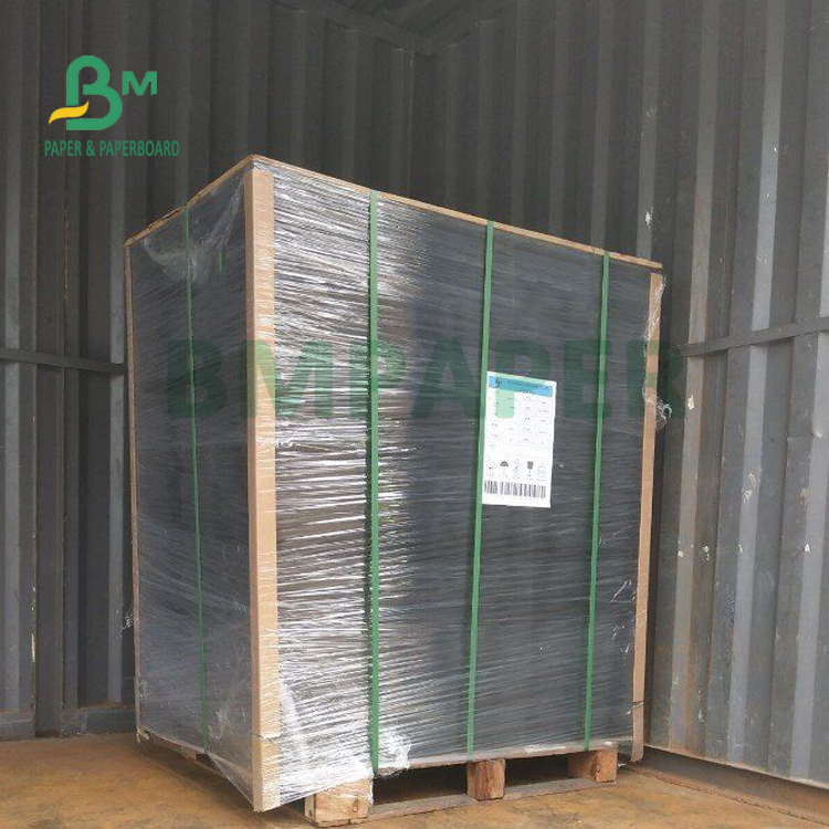 120+120+120gsm 3 layer Black Corrugated Cardboard Paper For Mailer Box E Flute