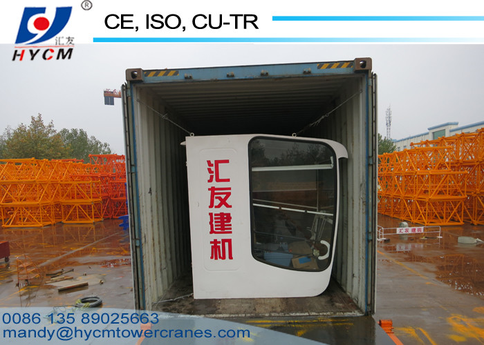 60m Boom 10ton 2*2*3m Split Mast Section QTP6016 Topless Tower Crane Manufacturer