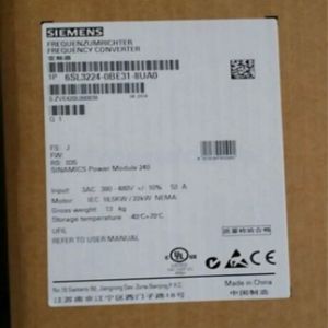 6SL3224-0BE31-8UA0 Siemens Modular PLC Automation Control Model